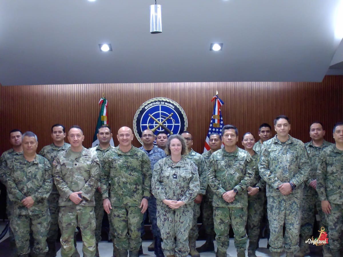 Del 20 Oct. al 7 Nov. 2025, integrantes de la Armada, Ejército, Fuerza Aérea y Guardia Nacional de México y del Comando Norte de los Estados Unidos de América, participaron en el entrenamiento del Sistema de Conciencia Ampliada de Dominio (EDA, por sus siglas en inglés).