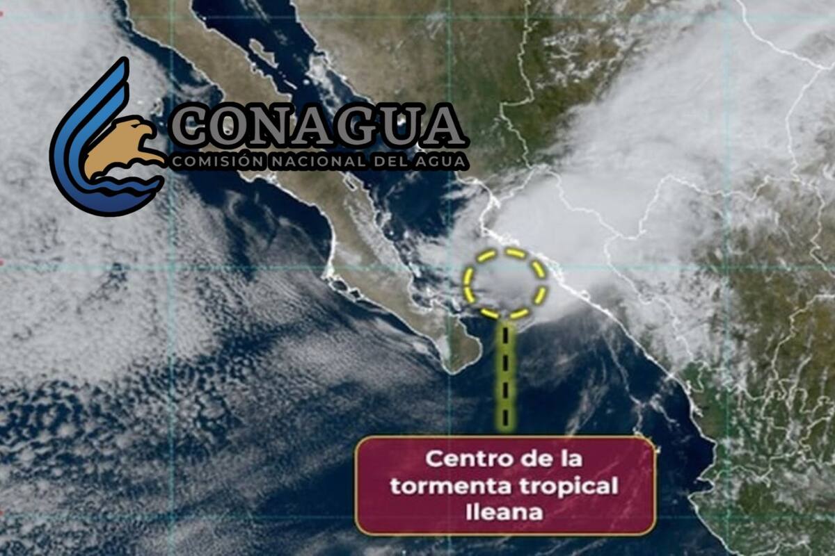 Tormenta tropical Ileana tocará tierra hoy en Ahome, Sinaloa
