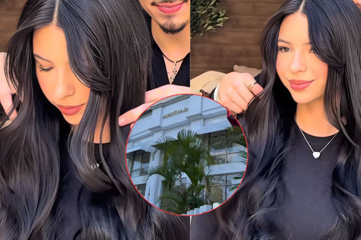 Ángela Aguilar presume extensiones de Micky’s Hair Salon, negocio que sufrió la trágica muerte de su dueño