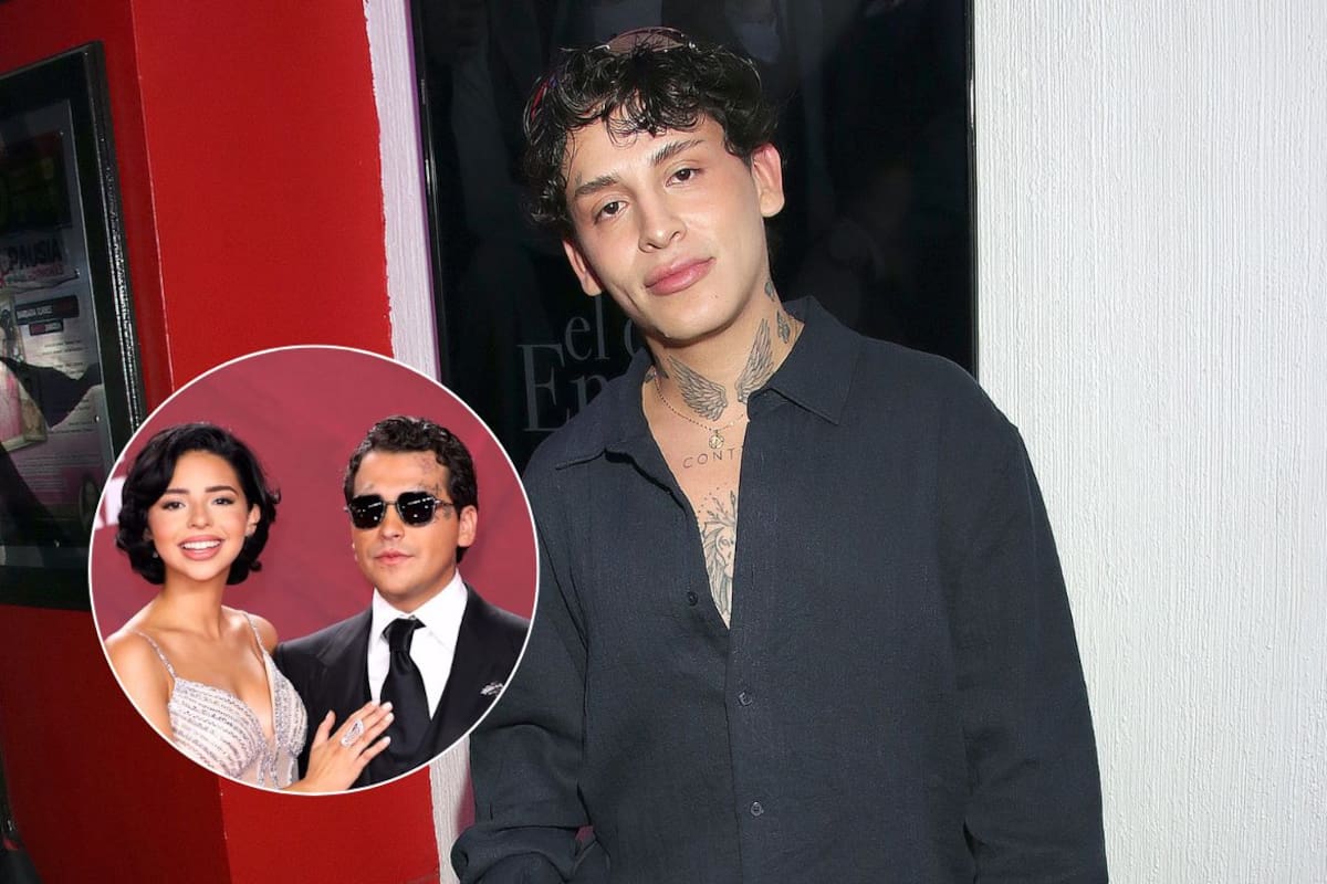 Kunno salió en defensa de Christian Nodal y Ángela Aguilar al revelar que la cantante desea compartir tiempo con Inti tras la polémica por la habitación de la hija del intérprete