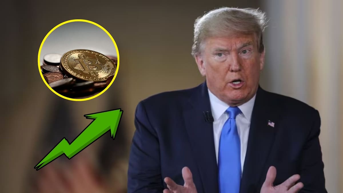 Donald Trump se adjudica el aumento de valor del Bitcoin / Especial