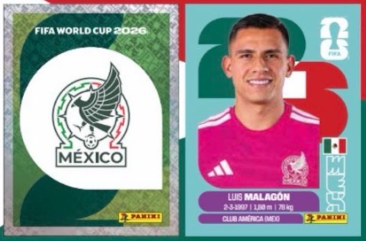 Luis Ángel Malagón aparece como único portero de México en el álbum Panini del Mundial 2026.