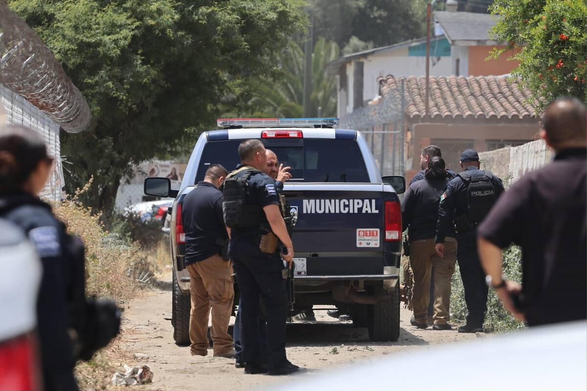 Agentes de distintas corporaciones realizan la búsqueda de los responsables del asalto.