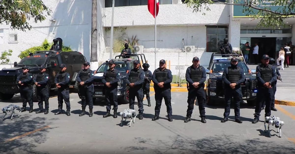 Los dispositivos, operados por personal humano y conectados al sistema C4, permiten detectar riesgos en tiempo real y reforzar la vigilancia en zonas de alta afluencia. | Foto: Xinhua/Captura de pantalla