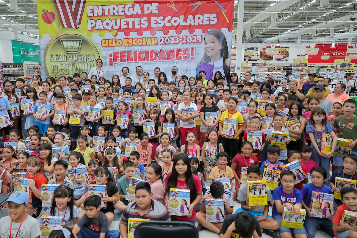Entrega Casa Ley útiles escolares a más de 6 mil niños y niñas de Sonora