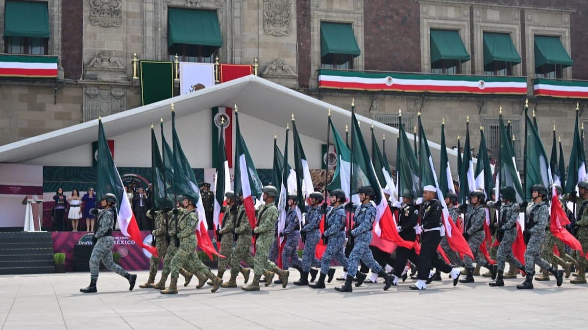 Marina alista el desfile militar del 16 de septiembre con 3 mil 156 elementos, 79 vehículos y ocho aeronaves, luego de realizar un pase de revista en el Autódromo Hermanos Rodríguez donde también mostró los sistemas autónomos y vehículos no tripulados que presentará durante la ceremonia.