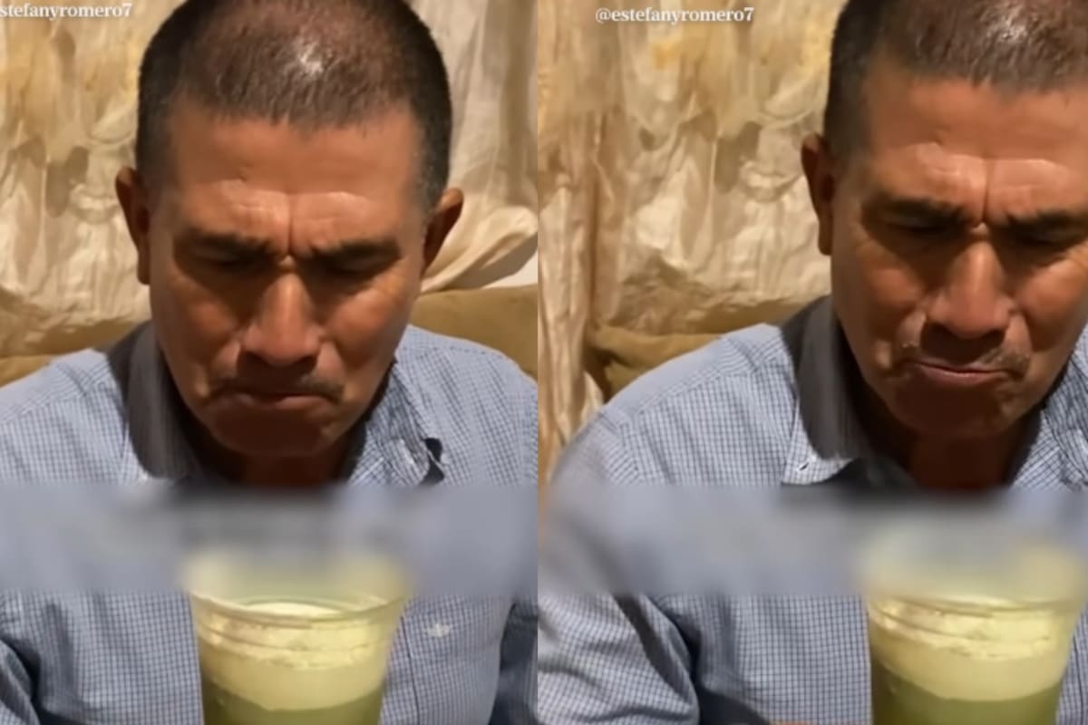 “¿Trae apio?”: hombre prueba matcha por primera vez y su reacción desata risas en redes