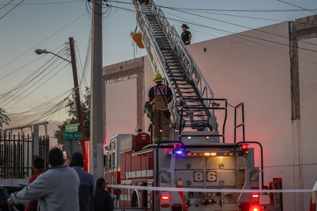 Joven muere electrocutado mientras trabajaba en una construcción