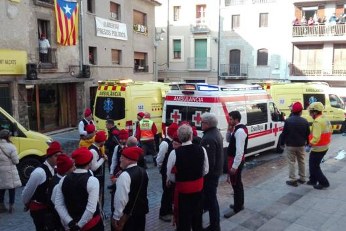 Explosión por pirotecnia deja 14 heridos en España