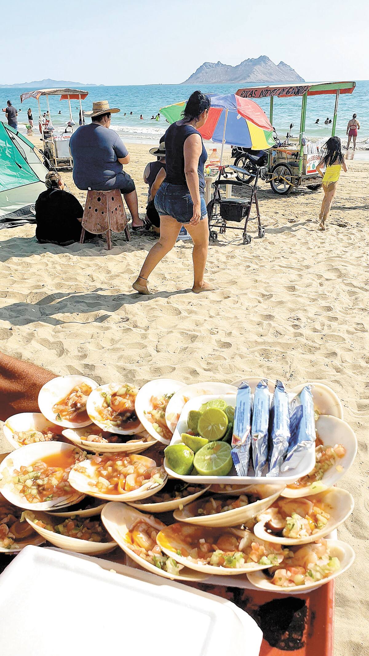 El comercio y los restaurantes tuvieron ayer un respiro, luego de meses de bajas ventas.