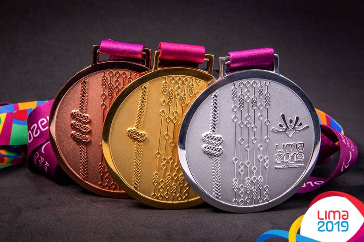 Estas son las medallas que recibirán los atletas del podio en Lima 2019