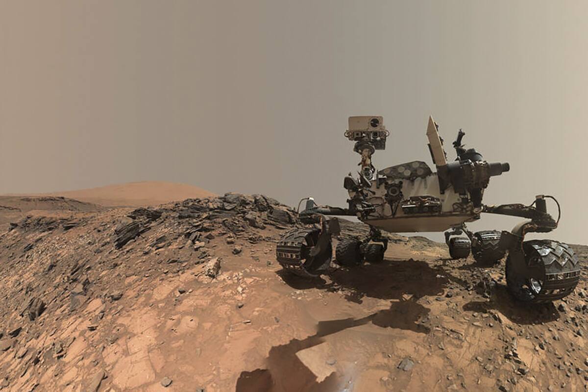 NASA muestra imágenes del róver Curiosity en Marte
