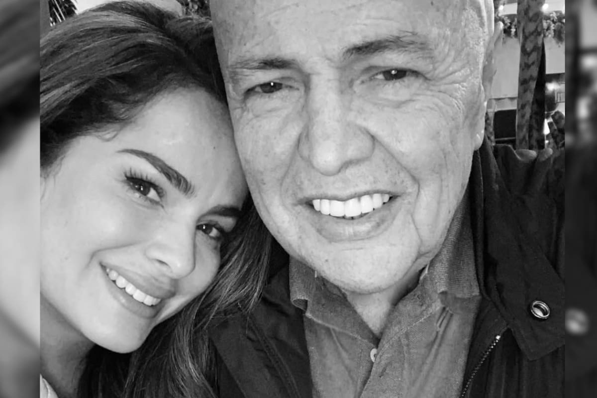 Danna García anuncia la muerte de su padre con una fotografía junto a él y un conmovedor mensaje de despedida