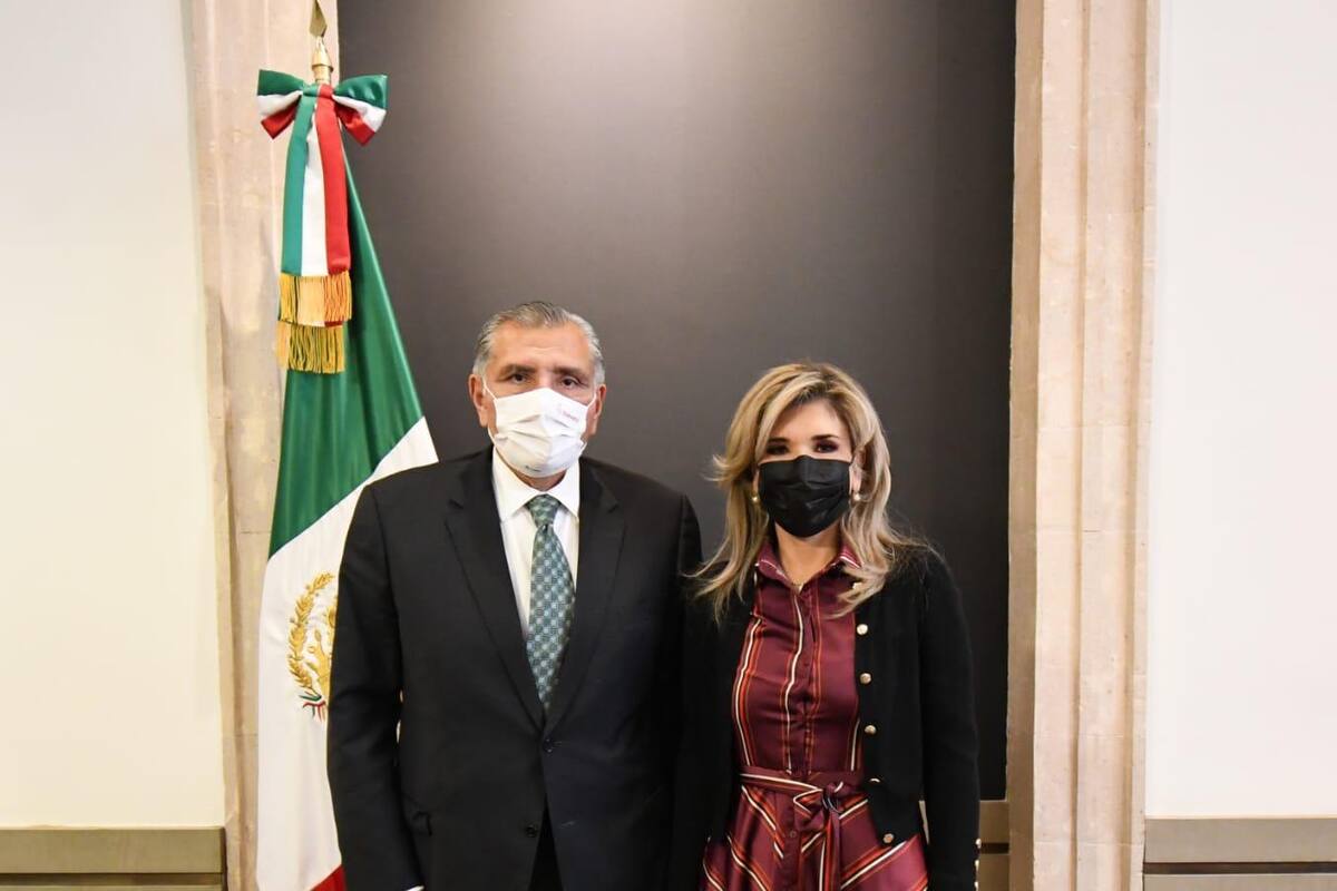Dialoga Claudia Pavlovich, gobernadora de Sonora, con titulares de Segob y SSPC