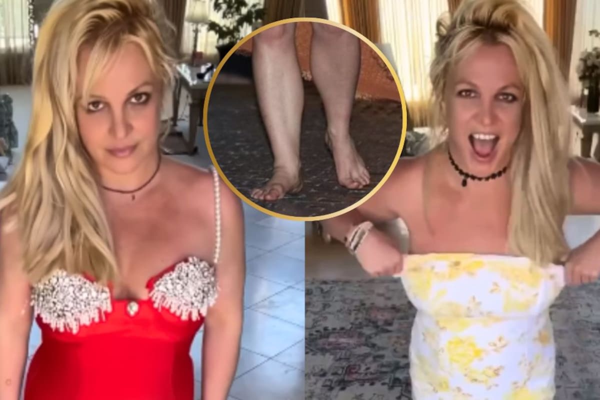 Britney Spears es vista descalza, envuelta en una cobija, afuera del hotel Chateau Marmont