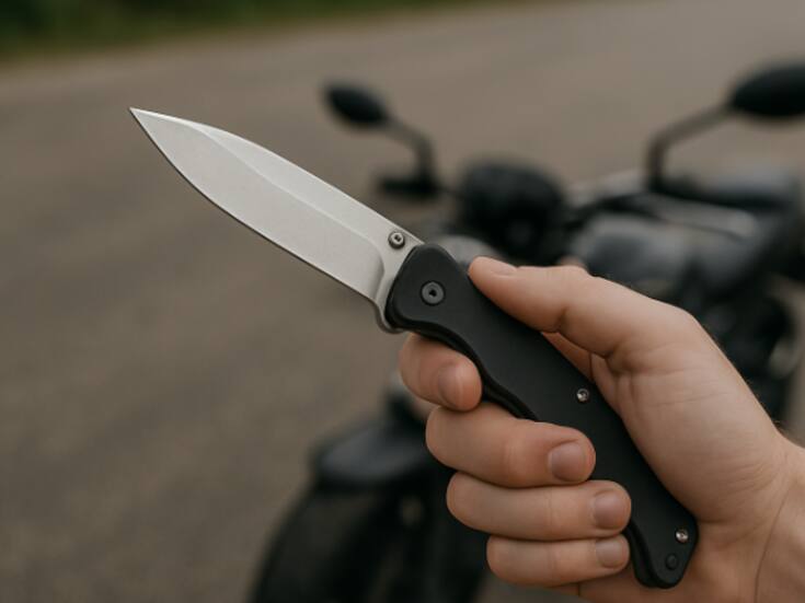 Hombre detenido por atacar con una navaja a motociclista tras riña por incidente vial en pleno Centro de Oaxaca