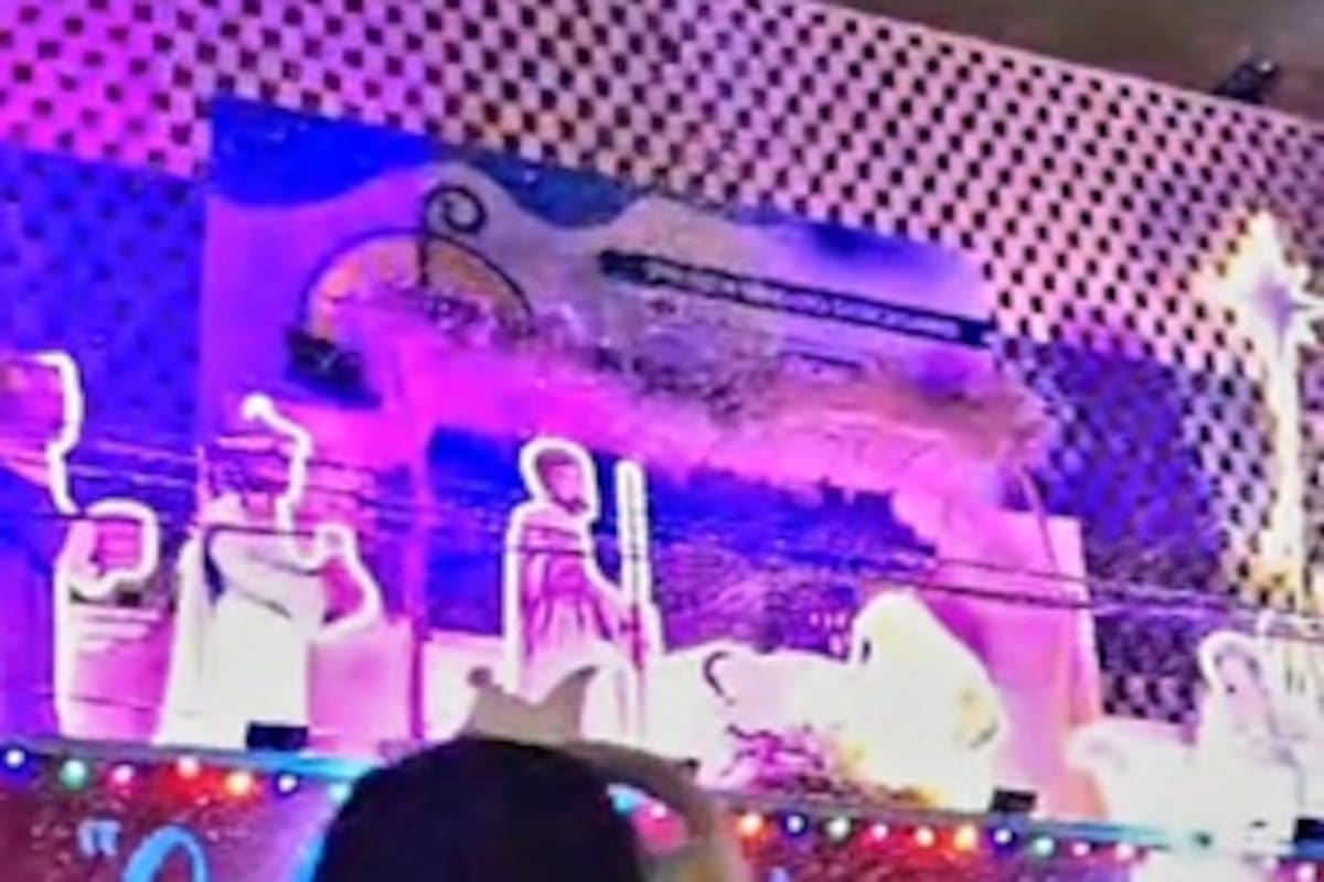 La nieve llega al Centro Histórico de Mexicali