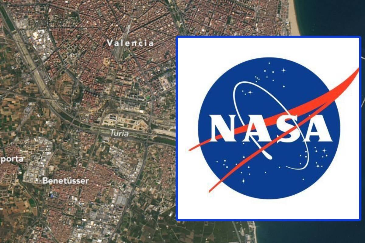 FOTOS: NASA comparte impactante foto de las inundaciones en Valencia