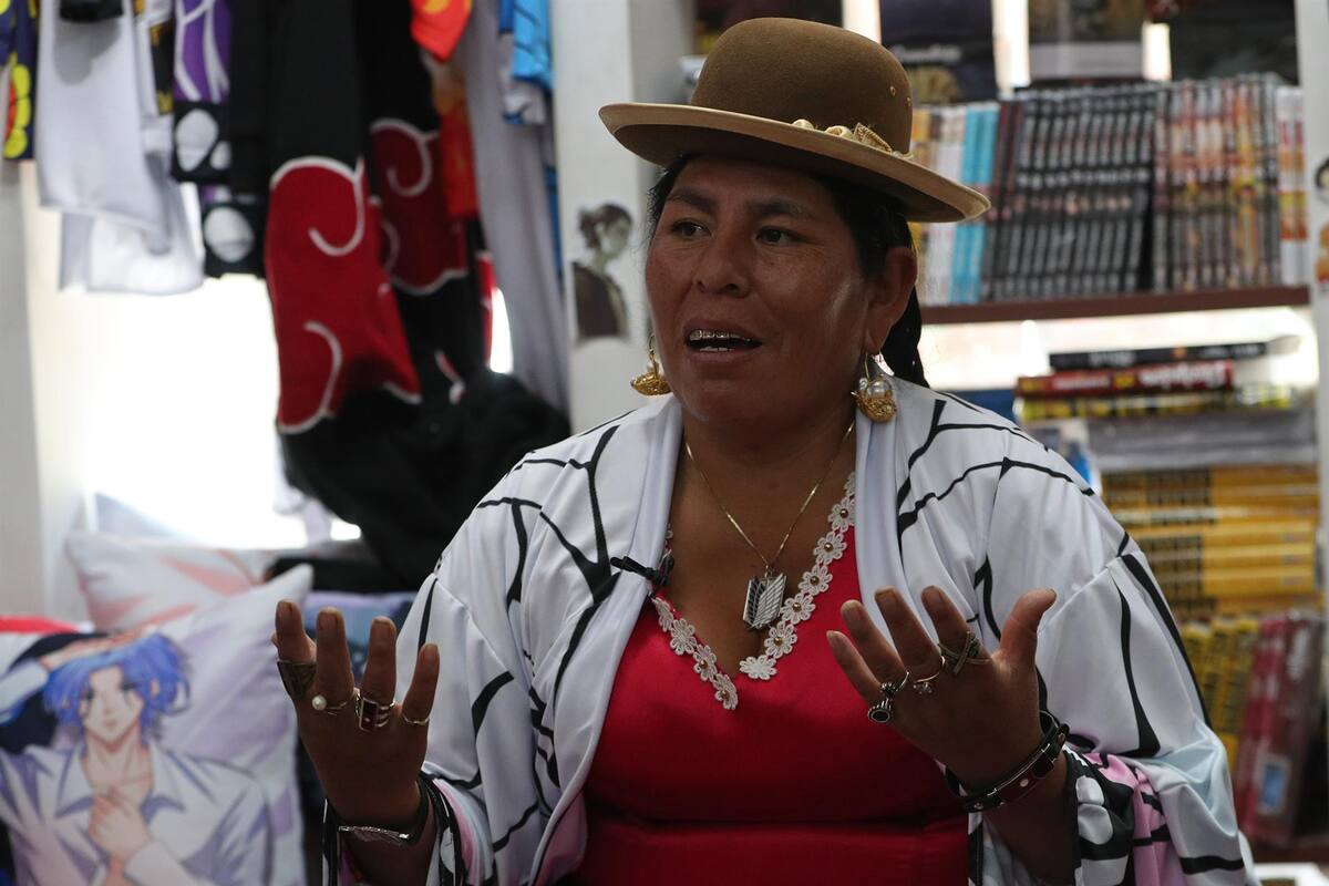 Cholita-san, la aimara boliviana fanática del anime