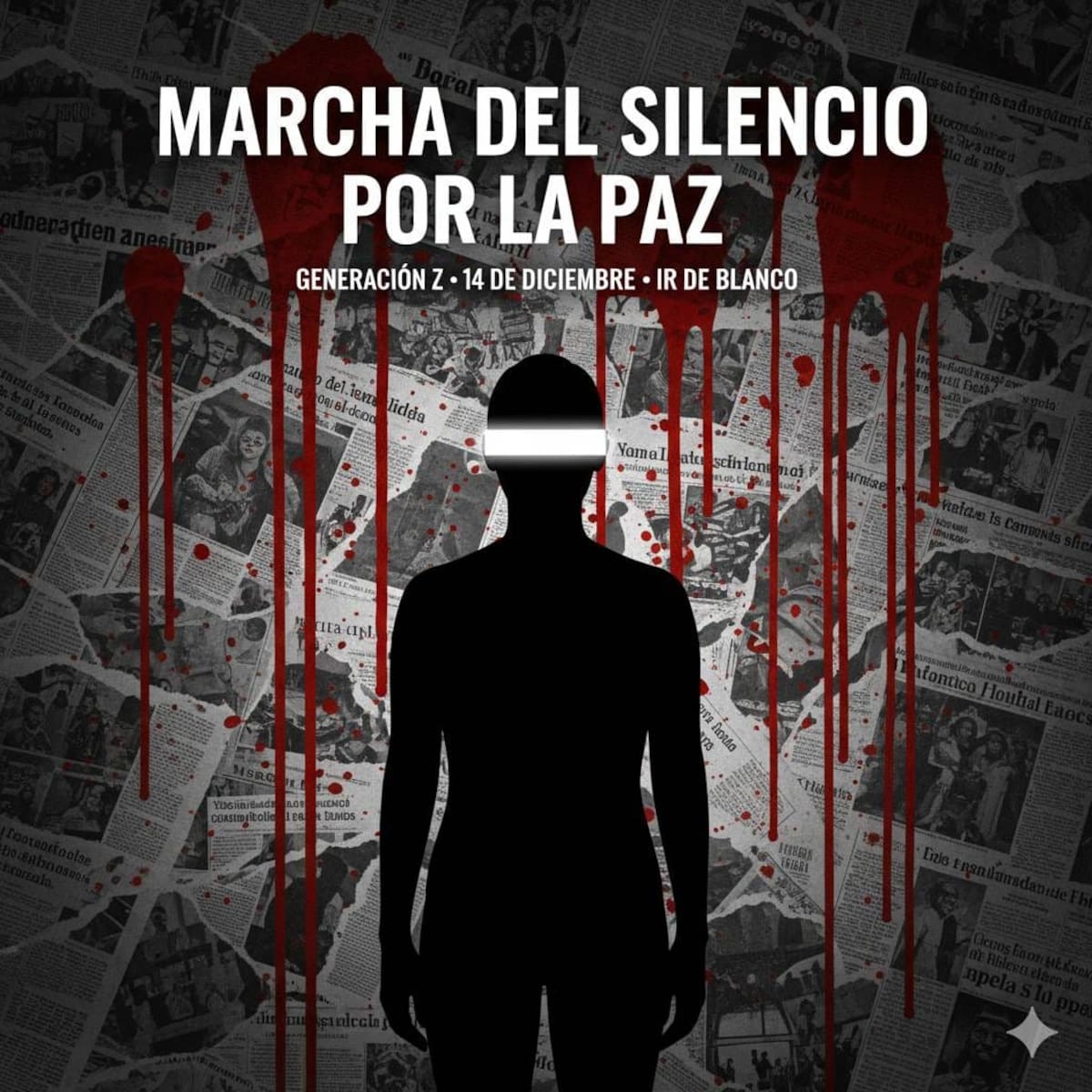 Convocatoria a marcha Generación Z (Redes Sociales)