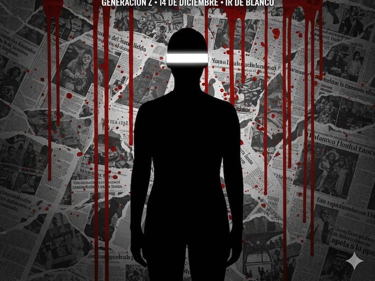 Fracasa convocatoria de la Generación Z para Marcha Nacional del Silencio por la Paz, apenas unas 250 personas caminan por Reforma