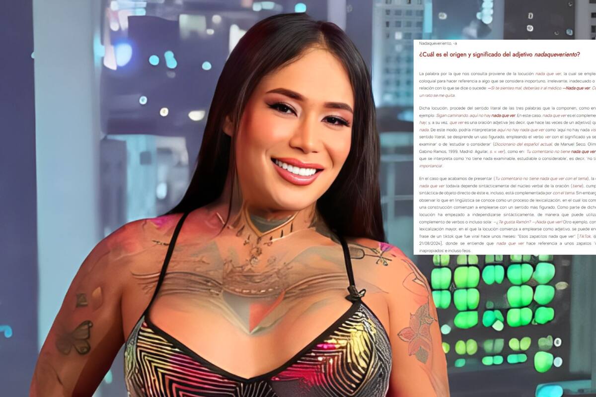 Academia Mexicana de la Lengua incorpora el término “nadaqueveriento” de Karina Torres, como adjetivo