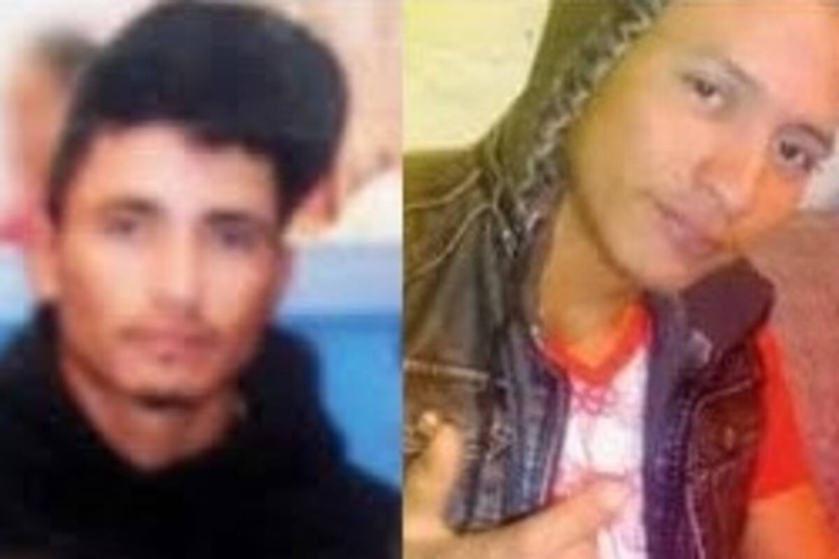 Se busca a Cristian Vázquez Hernández de 22 años y José Ángel Vázquez Hernández de 23 años