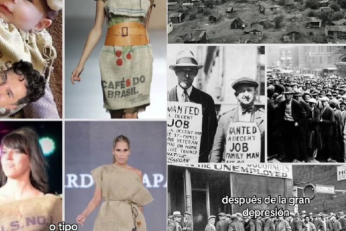 Los sacos de papa como ropa: ¿por qué se usaron para vestirse en el pasado?