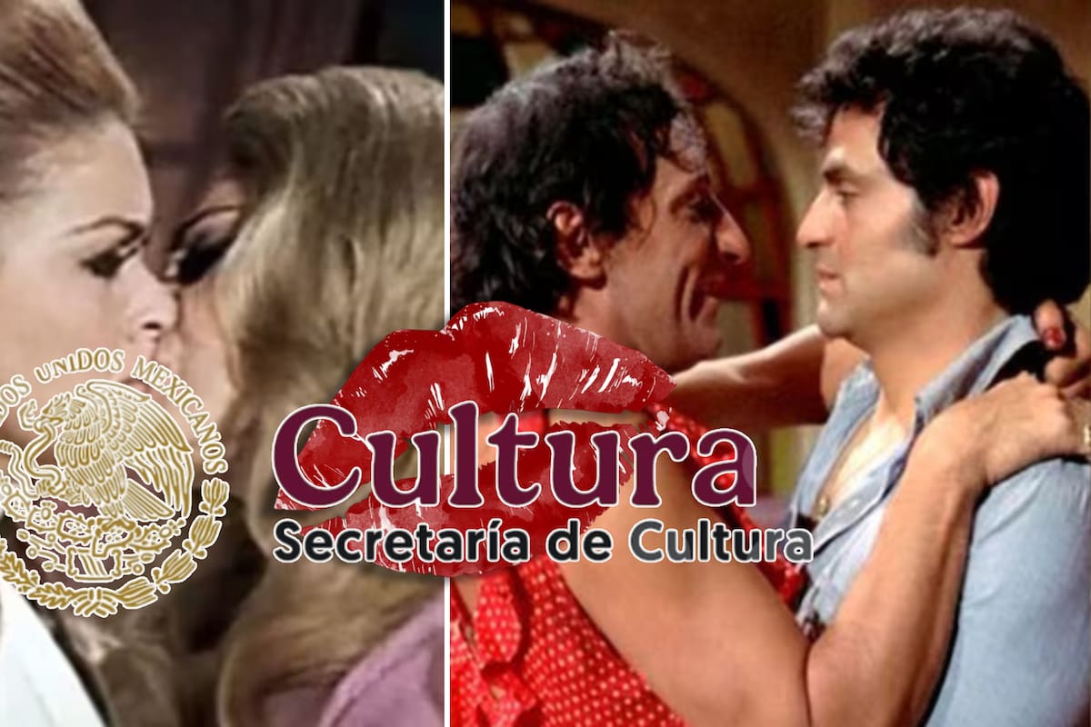 Secretaría de Cultura celebra besos historicos LGBTQI+ del cine mexicano por el día internacional del beso