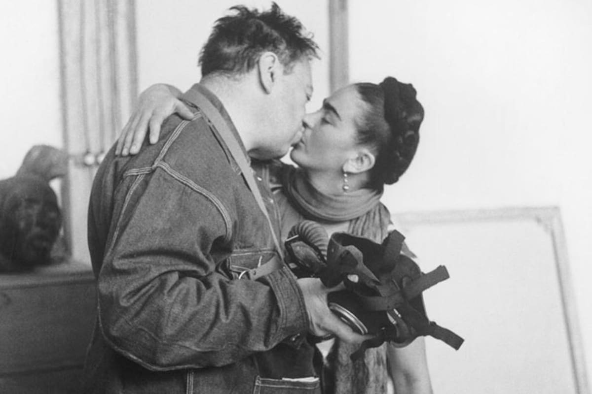 A 90 años de su primer matrimonio, Frida y Diego