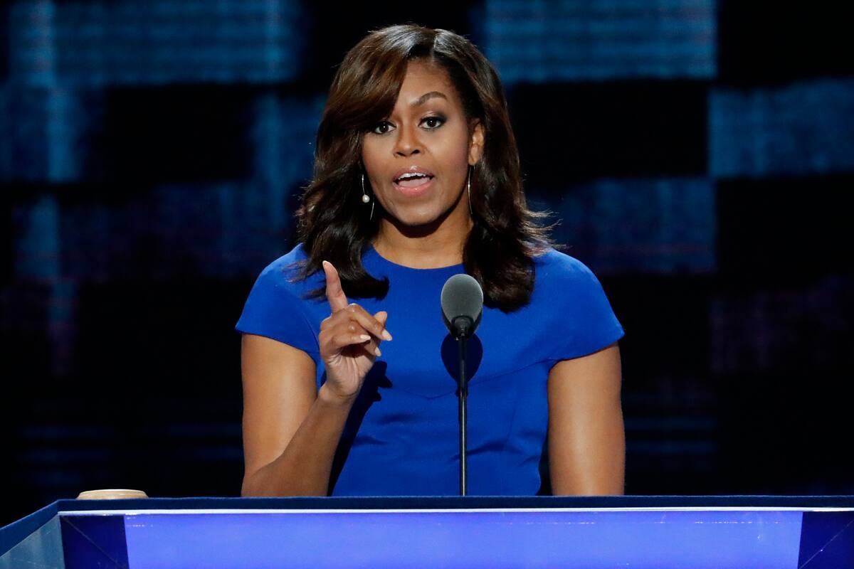 Michelle Obama pidió a las mujeres a defender sus derechos