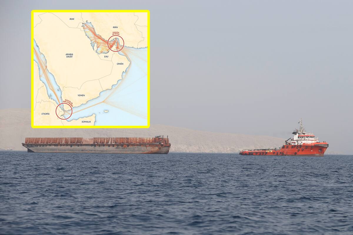 Esta es la importancia del estrecho de Ormuz y lo que pasaría si Irán cierra la vía marítima