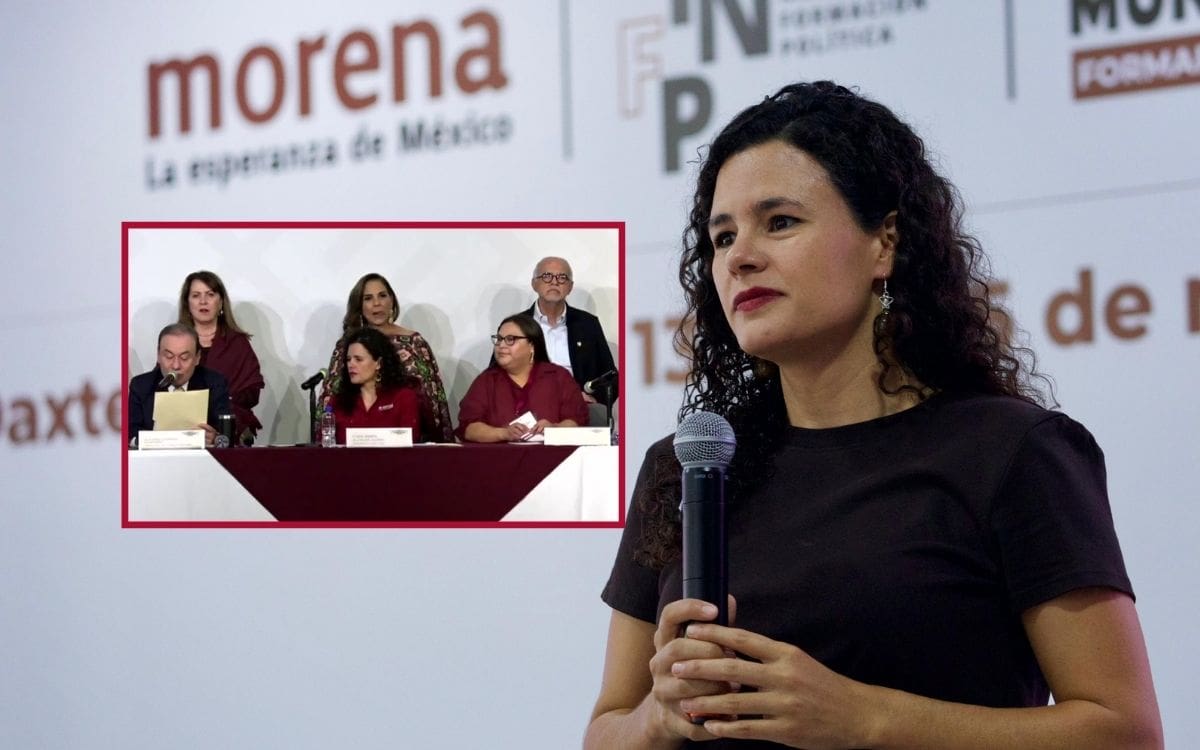 Morena elige nueva dirigencia nacional en Congreso Extraordinario tras salida de Luisa María Alcalde. | Crédito: X @LuisaAlcalde/Captura de pantalla
