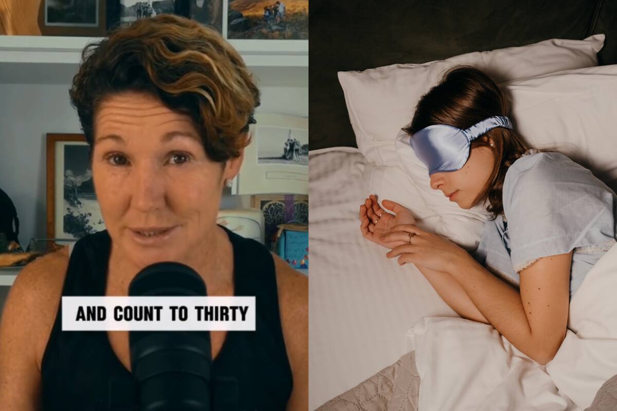 Usar el truco del ‘puente alfa’ puede ayudarte a dormir más rápido, incluso funciona en aviones