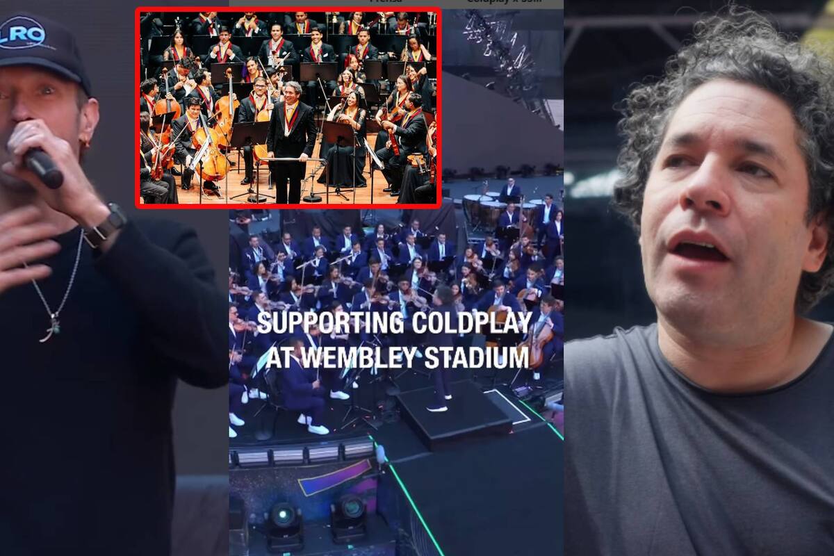 ColdPlay y la sinfónica de Venezuela Simón Bolívar inician juntos gira de conciertos en Londres