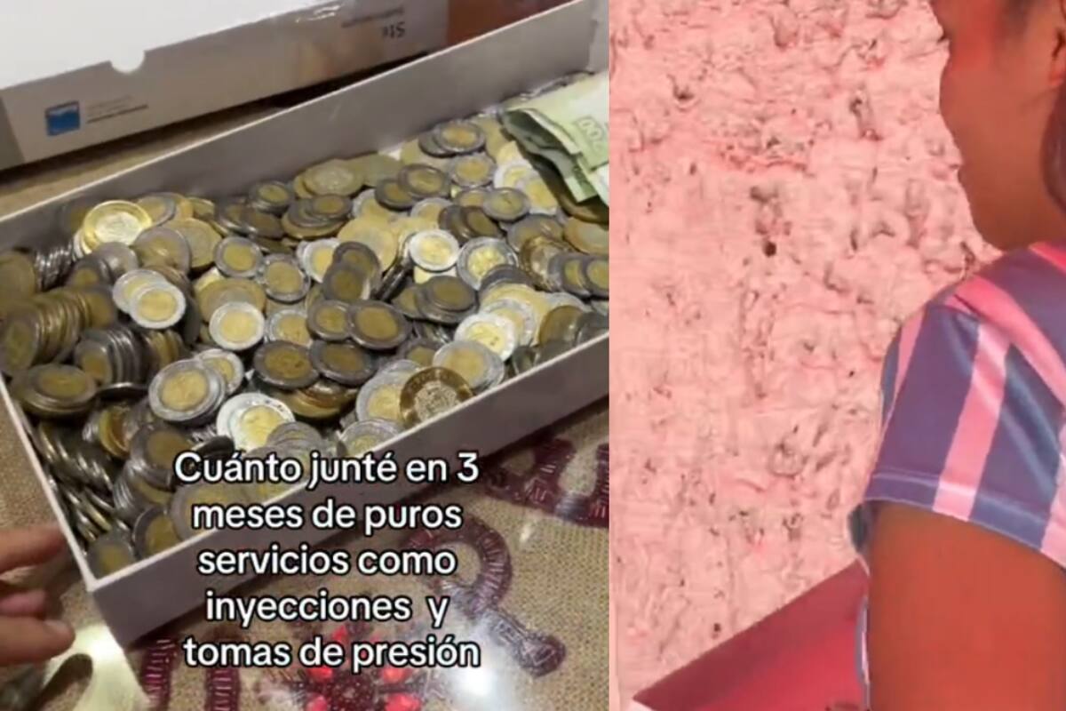 Joven muestra cuánto juntó en total en 3 meses por servicios de inyecciones y tomas de presión