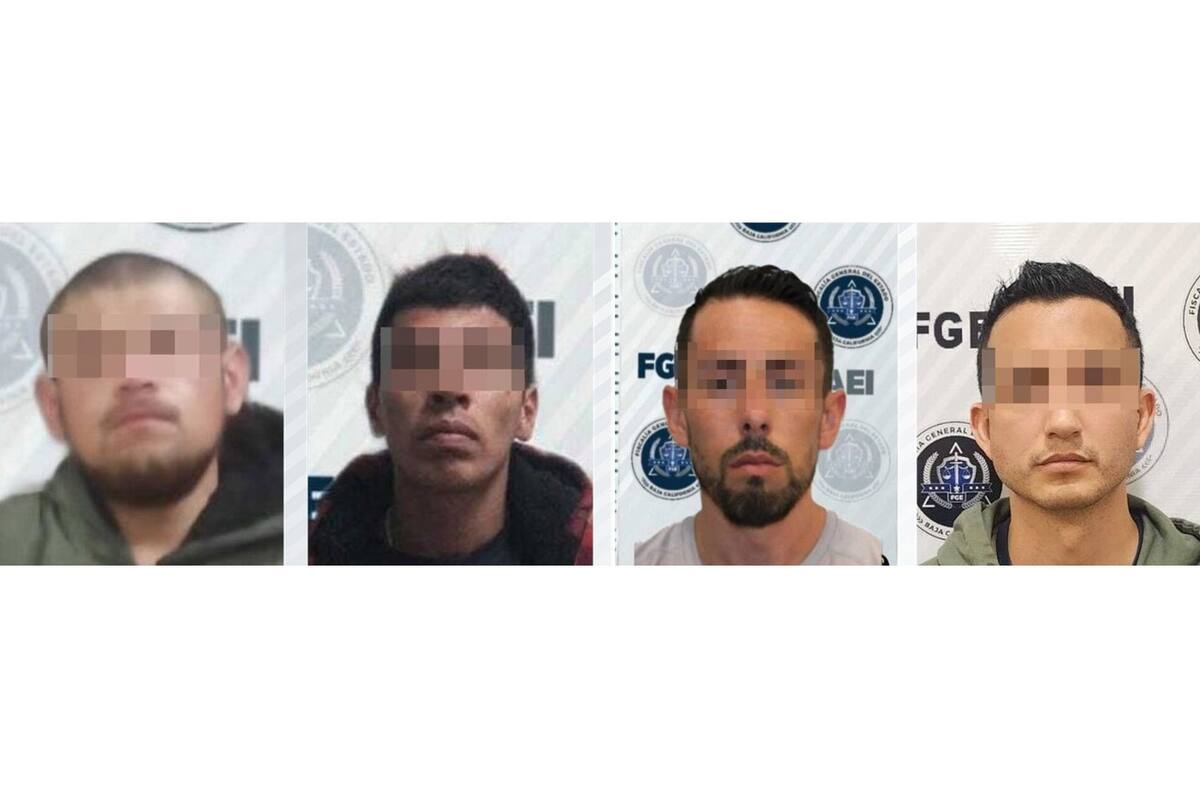 Capturan a cuatro individuos con orden de aprehensión