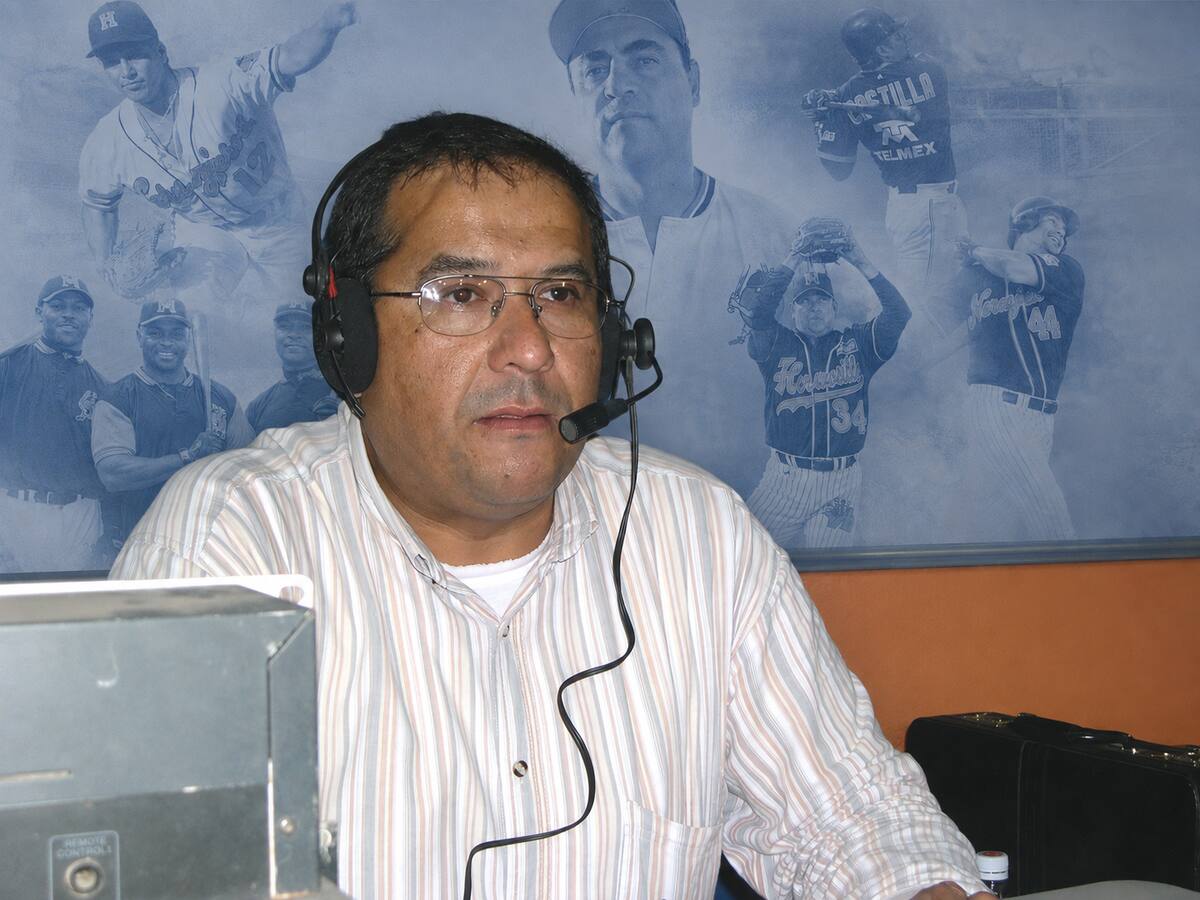 Jaime Francisco Cortés narrando un partido. (Foto: Archivo GH)