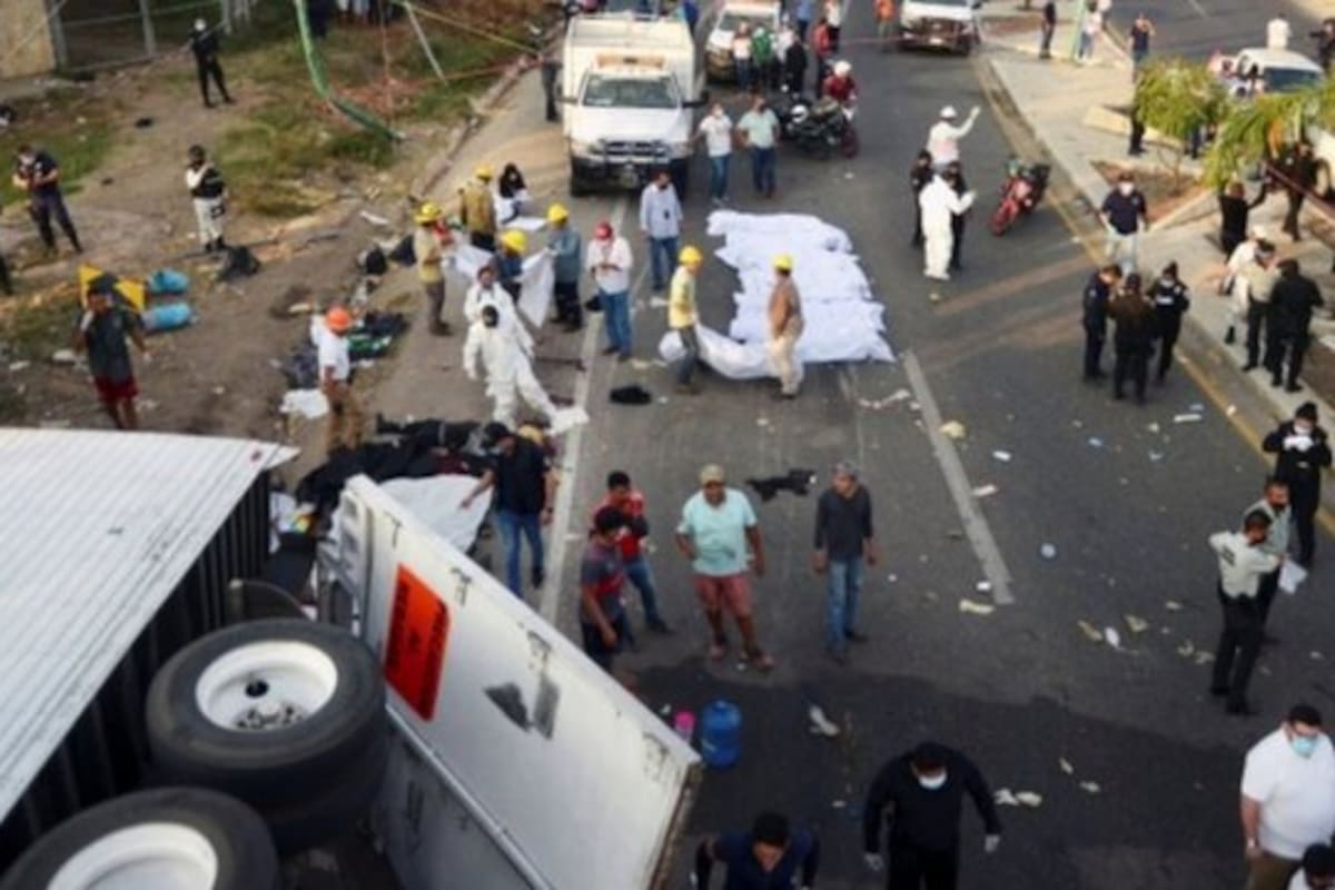Tragedia en Chiapas: al menos 49 muertos en el accidente de un camión en México que transportaba migrantes centroamericanos