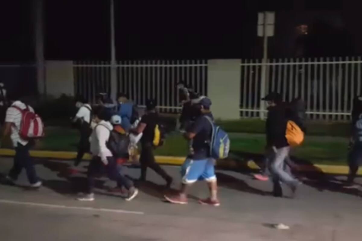 Nueva caravana de hondureños busca llegar a EU