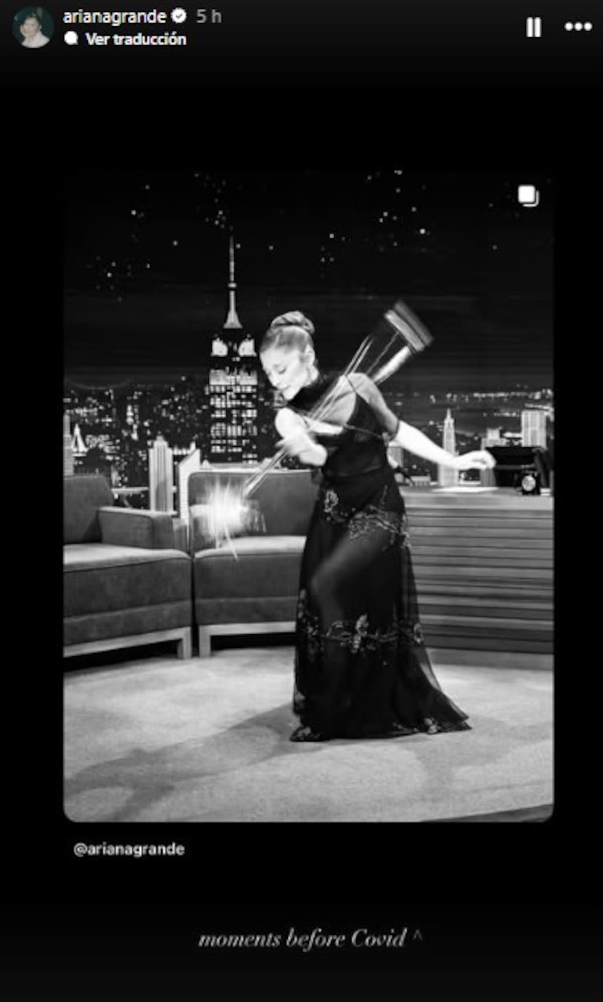 La famosa contrajo la enfermedad durante su gira.