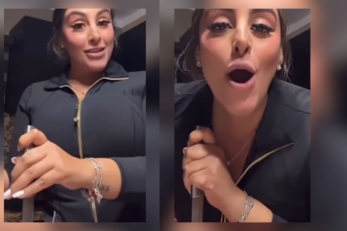 Alcaldesa de Tamaulipas comparte un video con cuchillo en mano donde defiende el cobro de “apoyo voluntario” de 350 pesos para entrar a la playa en Semana Santa