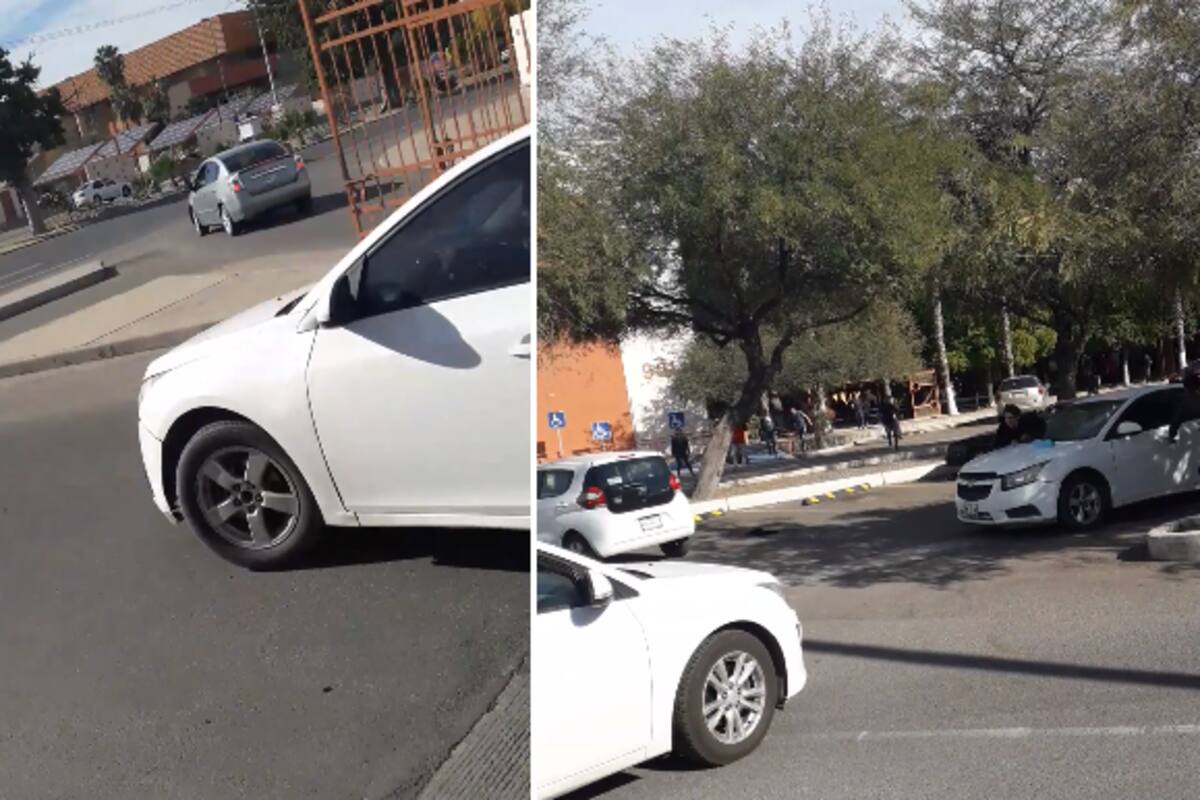 VIDEO: Captan robo de auto en la Unison a gran velocidad
