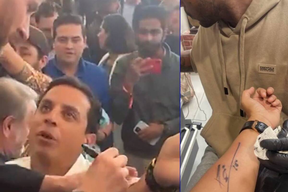 Aficionado le pide a Messi que le firme el brazo y horas después lo tatúa