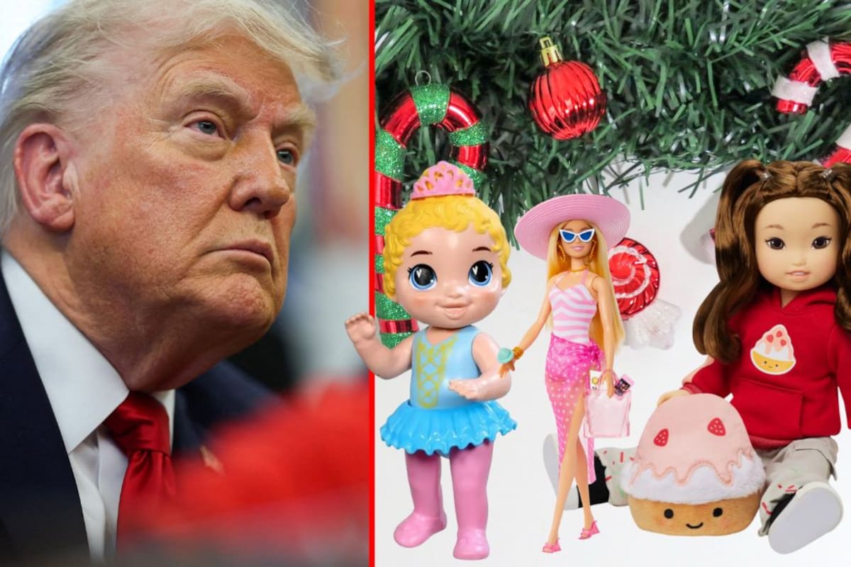 Trump pone en riesgo la Navidad con sus aranceles: 80% de los juguetes son importados de China y podrían escasear en EEUU
