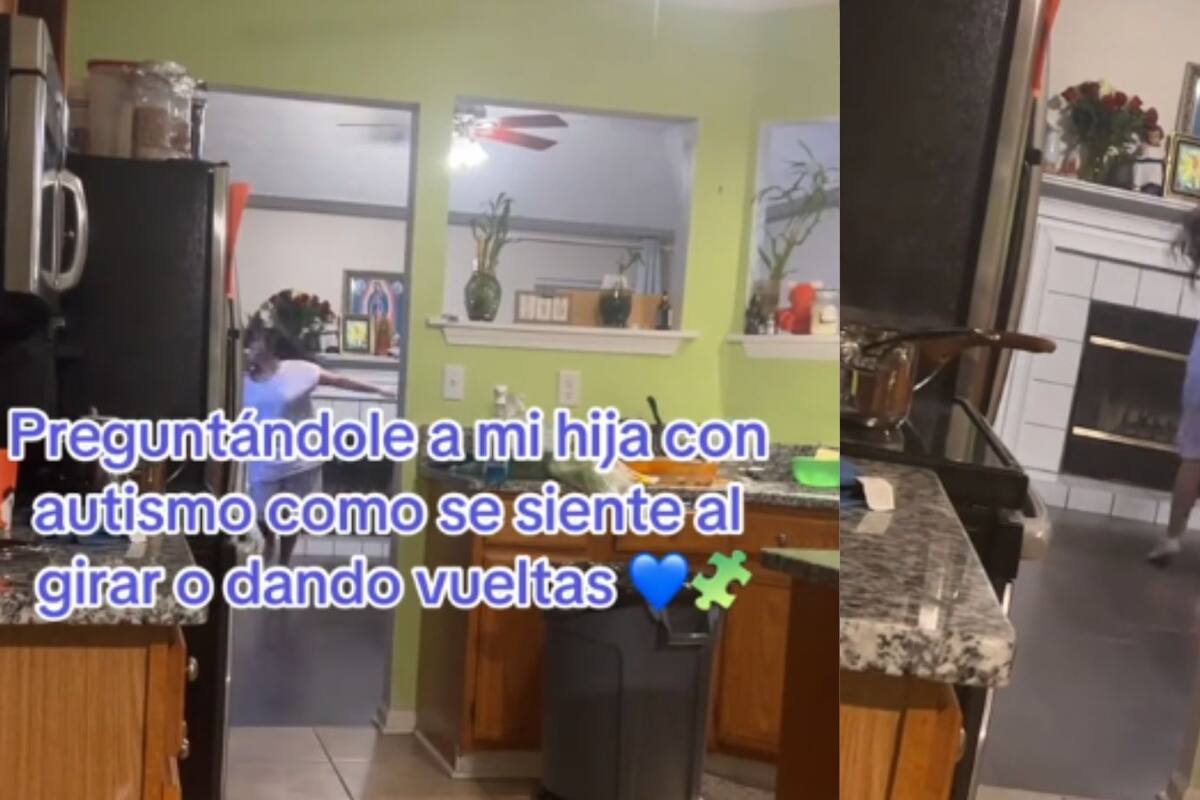 TikTok: Hija con autismo revela cómo se siente al girar o dar vueltas