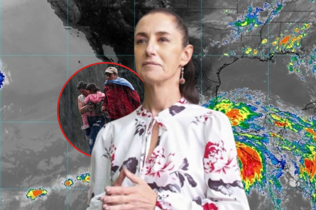 Huracán Erick podría azotar a Guerrero con lluvias; Sheinbaum hace recuento de las afectaciones, no hay pérdidas humanas