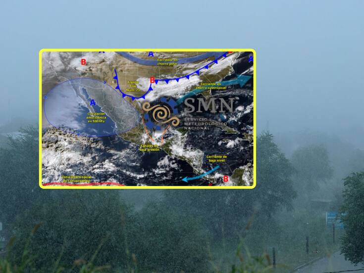 Fuertes lluvias y evento de Norte ‘congelarán’ estas ciudades martes y miércoles; habrá temperaturas de hasta -5°C con heladas