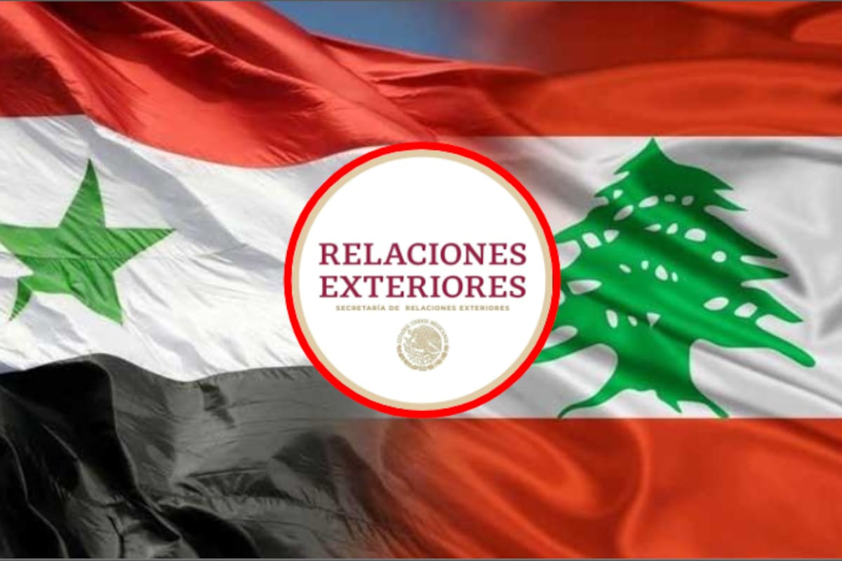 SRE pide a mexicanos en Libia y Siria resguardarse por su seguridad