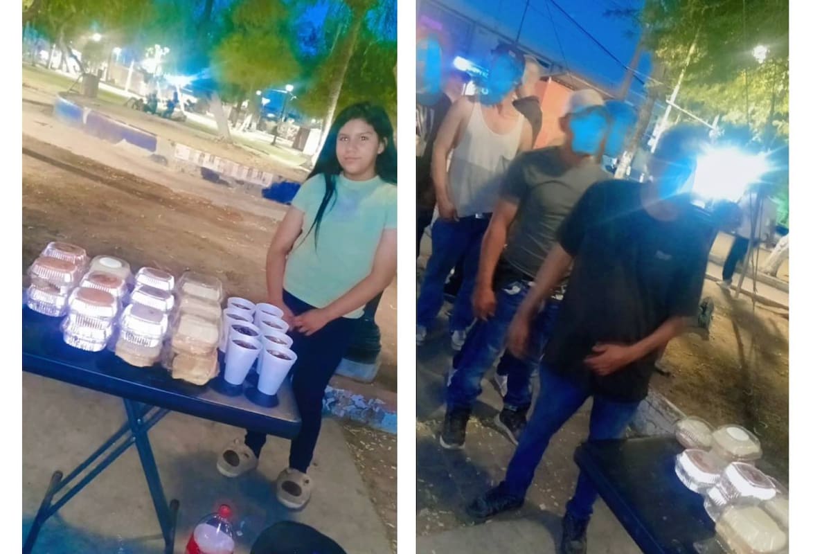 Niña mexicalense de 11 años reparte comida de sus festejos a personas en situación vulnerable